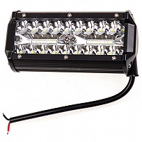 Фара светодиодная OFF ROAD 160*70мм прямоугольная 12V/24V 120W 6000К SKYWAY 